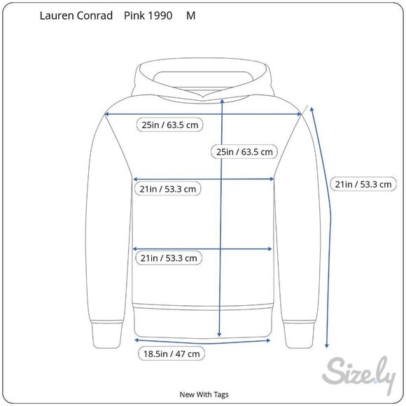 Lauren Conrad Womens Pink Thick Velour Long Sleeve Hooded Sweatshirt Top New M - Picture 8 of 12